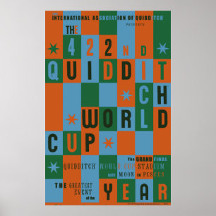 QUIDDITCH™ VM-Schackbrädeaffisch Poster