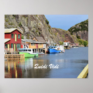 Quidi Vidi, Newfoundland och Labrador Poster