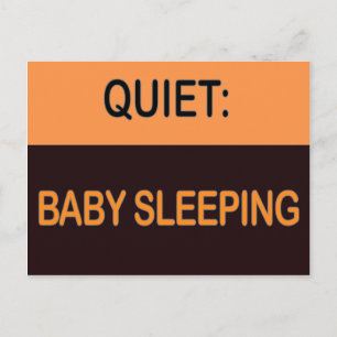 QUIET BABY SLEEPING VYKORT