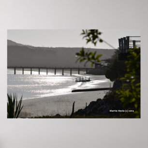 Quiet Beach Poster