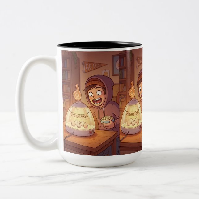 Quiet Before the Hatch Två-Tonad Mugg (Vänster)