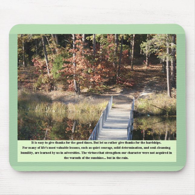 Quiet Courage för inspirationsgivande presentation Musmatta (Framsidan)