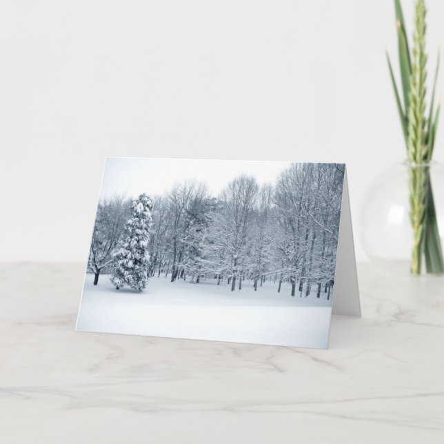 Quiet Forest Helgkort (Framsida)