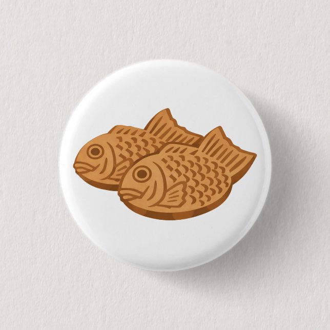 Quiet Icons – Japanese Taiyaki Knapp (Framsida)