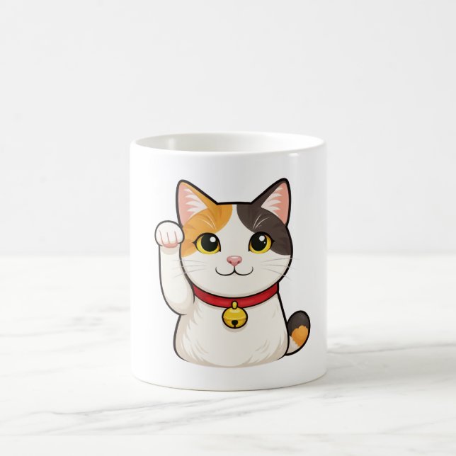 Quiet Icons – Lucky Cat Kaffemugg (Center)