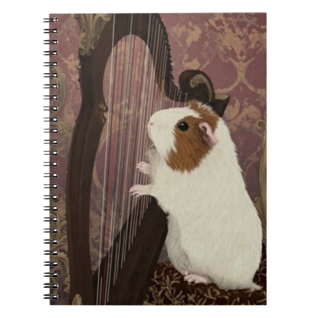 Quiet Recital – Guinea Pig Notebook Anteckningsbok (Framsidan)