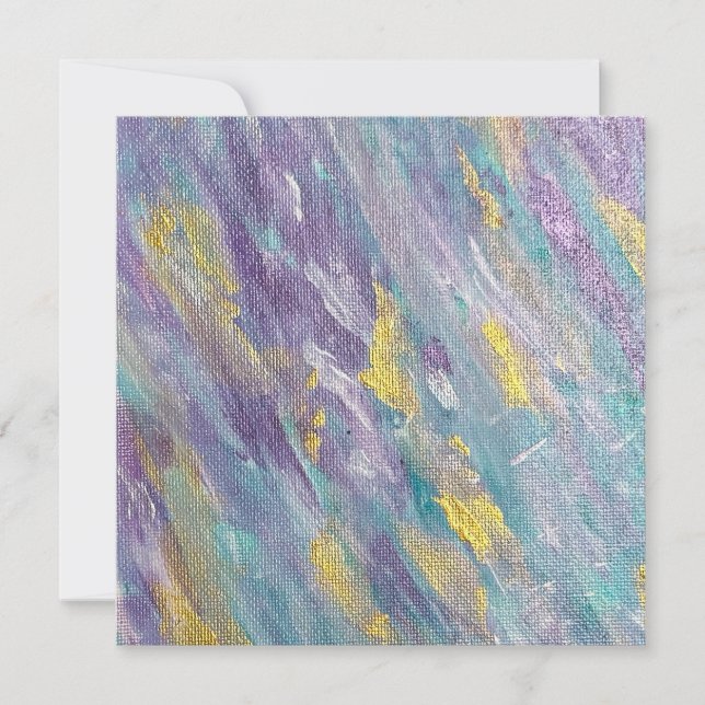 Quiet Reign Modern Art Julkort (Framsida)