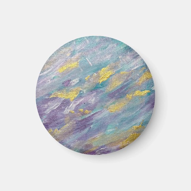 Quiet Reign Modern Art Magnet (Framsidan)