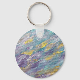 Quiet Reign Modern Art Nyckelring