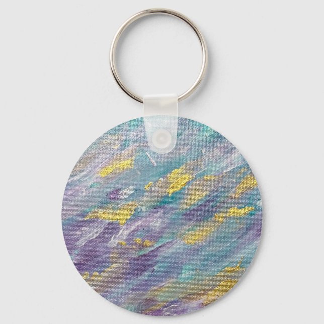 Quiet Reign Modern Art Nyckelring (Framsida)