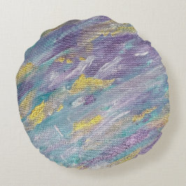 Quiet Reign Modern Art Rund Kudde