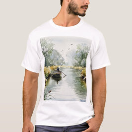 Quiet river t shirt