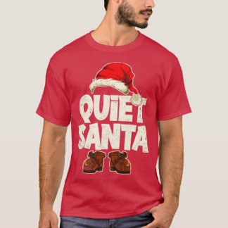 Quiet Santa jultomten T Shirt