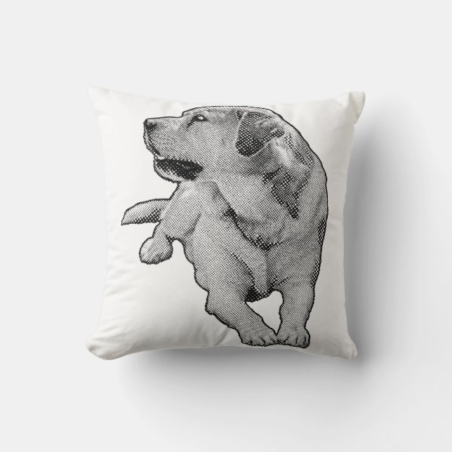 Quiet Soffa, Warm Ögon Kudde (Framsida)