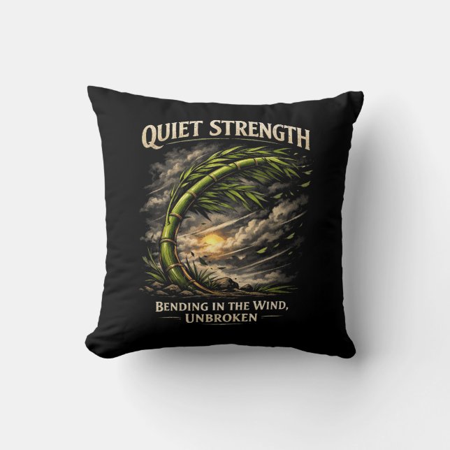 Quiet Strength Kudde (Framsida)