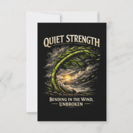 Quiet Strength Tack Kort
