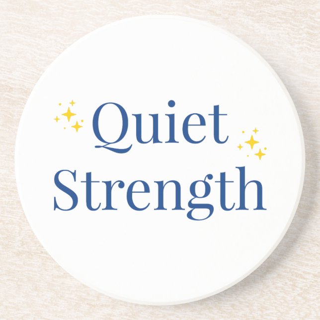 Quiet Strength Underlägg (Framsidan)