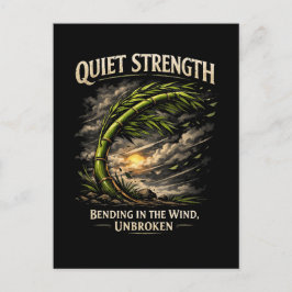 Quiet Strength Vykort