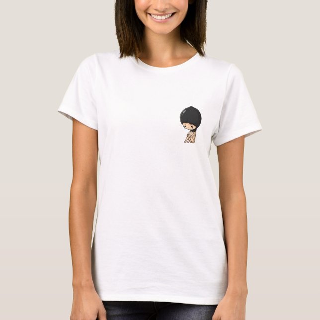 Quiet Tears T Shirt (Framsida)