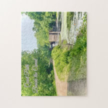 Quiet Väg bredvid kanalen