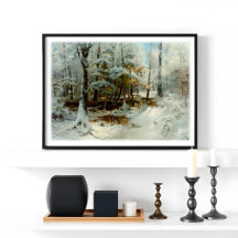 Quiet Winter Aeftermiddag av William Bliss Baker