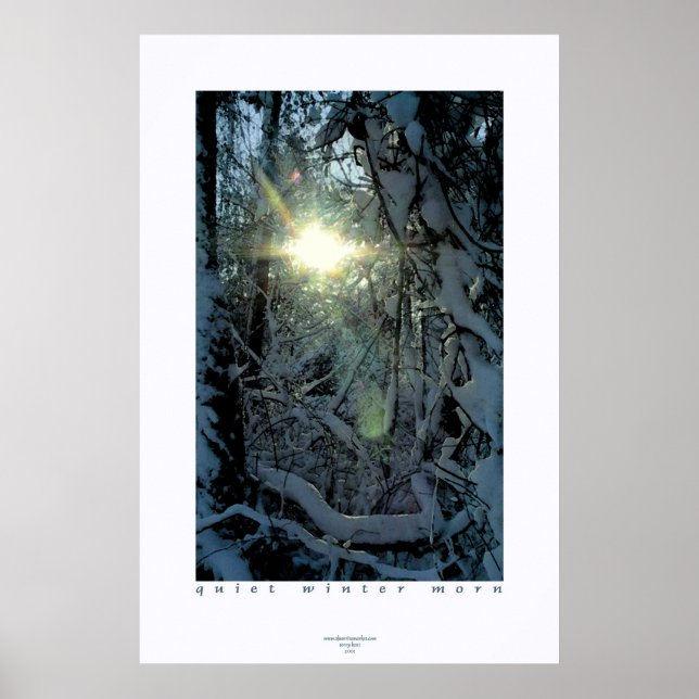 Quiet Winter Morn Poster (Framsidan)