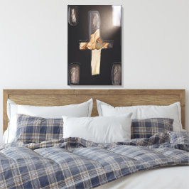 Quietly Seen ~ Cruciform Window, Bet Emmanuel Canvastryck