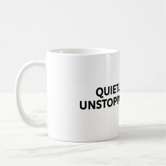 Quietly unstoppable kaffemugg