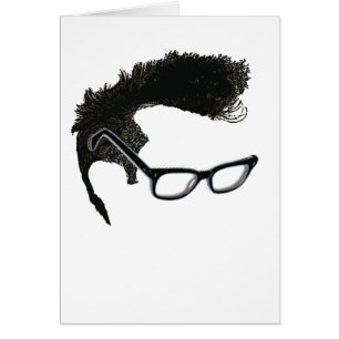Quiff + Specifikationer = Indefatigable snille Hälsningskort
