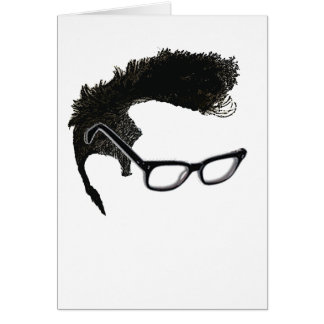 Quiff + Specifikationer = Indefatigable snille Hälsningskort