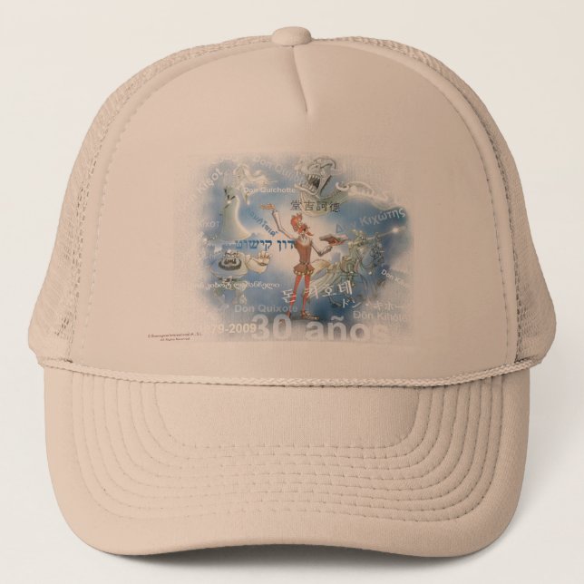 QUIJOTE FANTASY-CAP Gorra Visera Truckerkeps (Framsida)