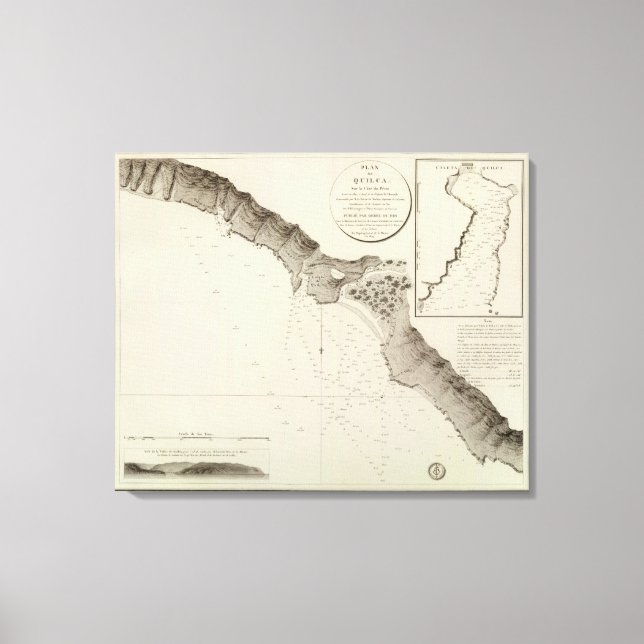 Quilca, Peru Canvastryck (Framsida)
