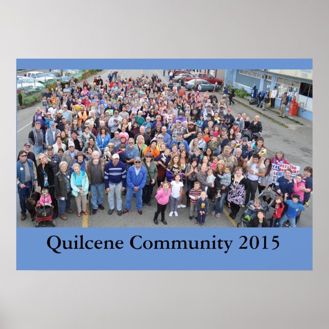 Quilcene Community 2015 Poster (Framsidan)