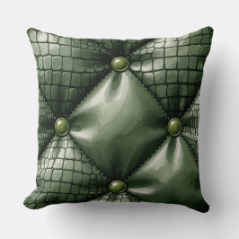 Quiled Fabric with Crocodile Skin Imitation by Na Kudde