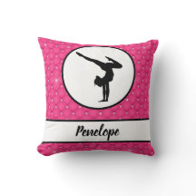 Quiled Shock rosa Faux Rhinestone Handstand