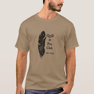 Quill and Pen Klubb T Shirt