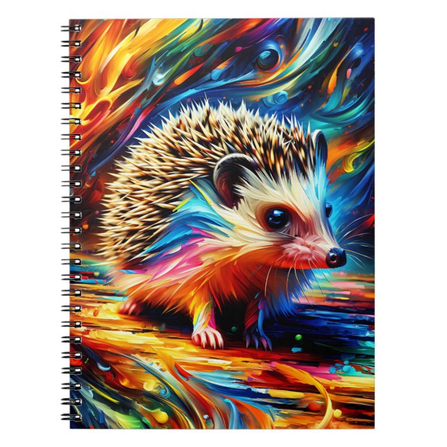 Quill Igelkott Anteckningsbok (Framsidan)
