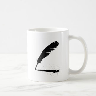 Quill med bläck kaffemugg