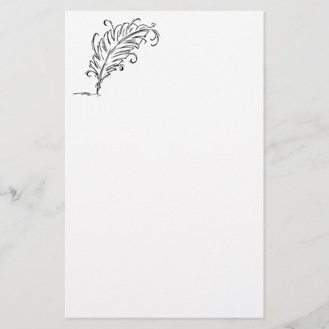 Quillen skrivar brevpapper (Framsida)