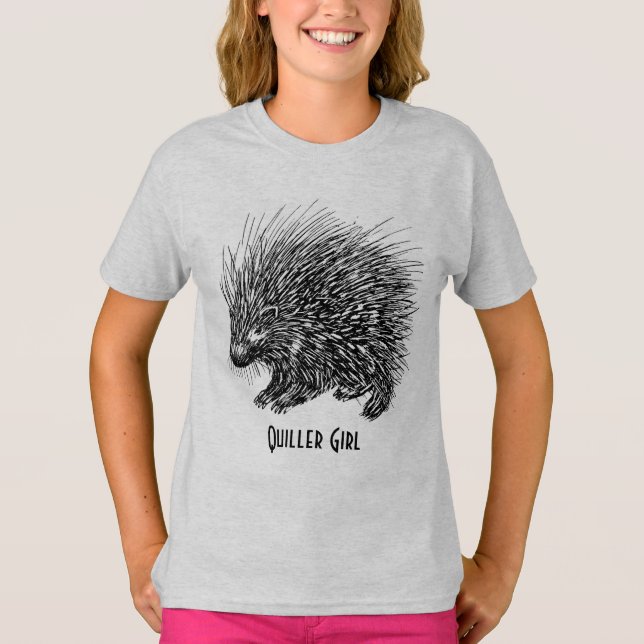Quiller Girl Tee Shirt (Framsida)