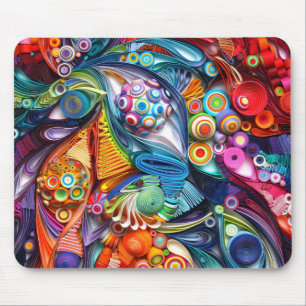 Quilling mousepad musmatta