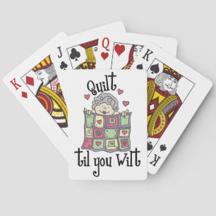 Quilning Granny Casinokort