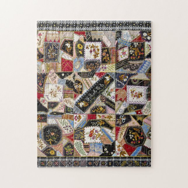 Quilt, galna mönster pussel (Vertikal)
