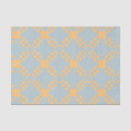 Quilt-inspirerat vävnadspapper