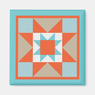 Quilt Magnet - Martha Washington Star