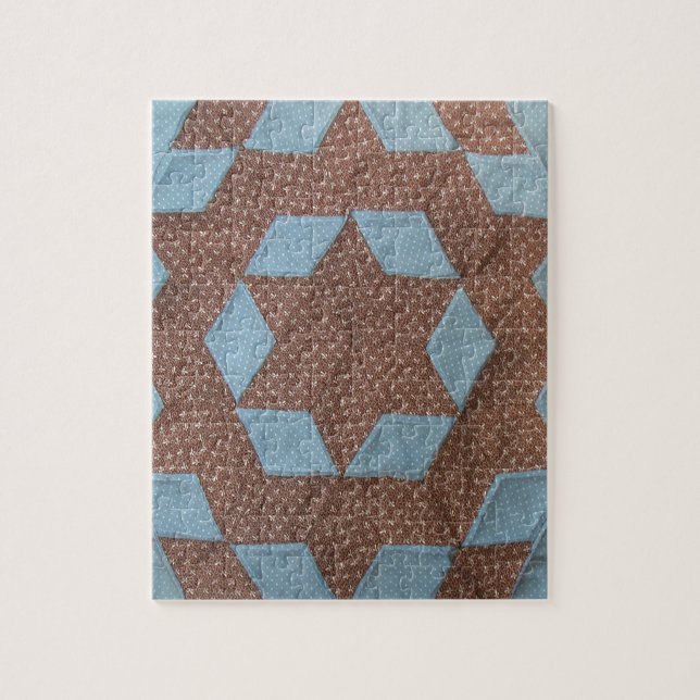 Quilt Mönster - Castle Pussel (Vertikal)