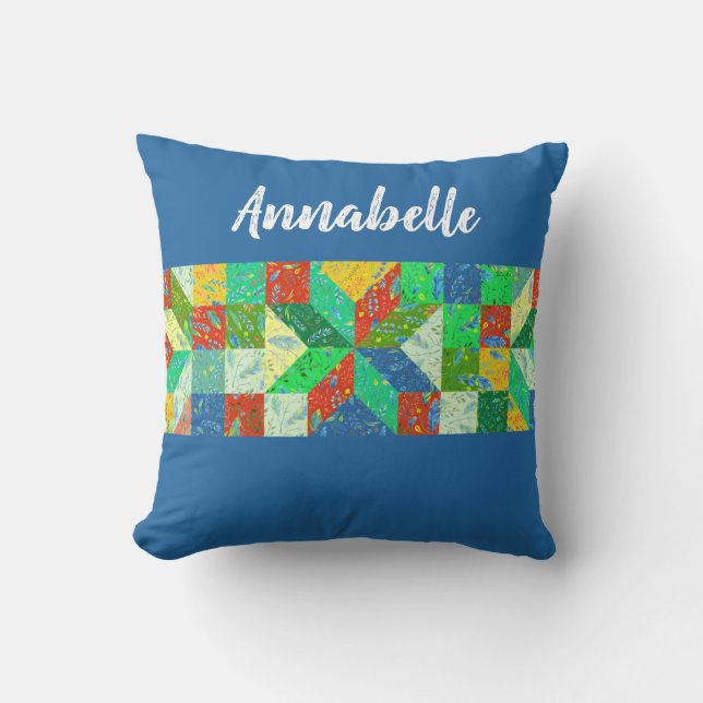 Quilt Mönster Personlig Dekorativ kudde (Framsida)
