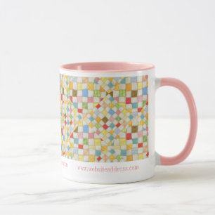 QUILT MOSAIC Business ID Rosa Combo Mugg