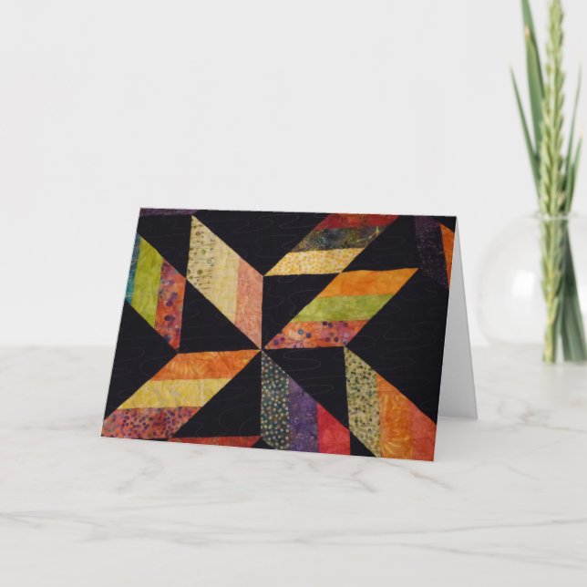 Quilt på mappat kort (Framsida)