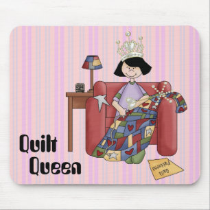 Quilt Queen #2 Mouse Pad Musmatta